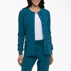 Chaqueta de trabajo con botones a presión Eds Essentials para mujer