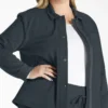 Chaqueta de trabajo con cremallera frontal Eds Nxt para mujer