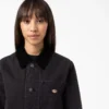 Chaqueta de trabajo de lona de algodón para mujer Chaqueta de trabajo de lona de algodón para mujer