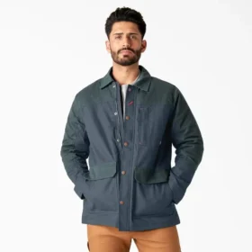 Chaqueta de trabajo de lona encerada