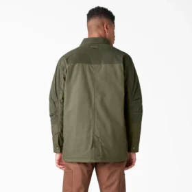 Chaqueta de trabajo de lona encerada