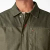 Chaqueta de trabajo de lona encerada