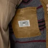 Chaqueta de trabajo de lona totalmente encerada