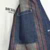 Chaqueta de trabajo de mezclilla con forro de manta Chaqueta de trabajo de mezclilla con forro de manta