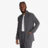 Chaqueta médica con cremallera frontal Eds Essentials para hombre Chaqueta médica con cremallera frontal Eds Essentials para hombre