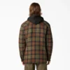 Chaqueta tipo camisa con capucha de franela