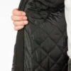 Chaqueta tipo camisa con capucha de franela