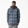 Chaqueta tipo camisa con capucha de franela repelente al agua Chaqueta tipo camisa con capucha de franela repelente al agua