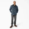 Chaqueta tipo camisa con capucha de franela repelente al agua Chaqueta tipo camisa con capucha de franela repelente al agua