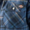 Chaqueta tipo camisa con capucha de franela repelente al agua Chaqueta tipo camisa con capucha de franela repelente al agua