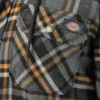 Chaqueta tipo camisa con capucha de franela repelente al agua Chaqueta tipo camisa con capucha de franela repelente al agua