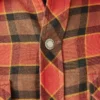 Chaqueta tipo camisa con capucha de franela repelente al agua Chaqueta tipo camisa con capucha de franela repelente al agua