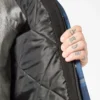 Chaqueta tipo camisa con capucha de franela repelente al agua Chaqueta tipo camisa con capucha de franela repelente al agua
