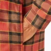 Chaqueta tipo camisa con capucha de franela repelente al agua Chaqueta tipo camisa con capucha de franela repelente al agua