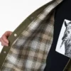 Chaqueta tipo camisa con forro de Mike Anderson Chaqueta tipo camisa con forro de Mike Anderson