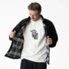 Chaqueta tipo camisa con forro de Mike Anderson Chaqueta tipo camisa con forro de Mike Anderson