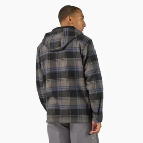 Chaqueta tipo camisa de corte holgado