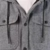 Chaqueta tipo camisa de corte holgado Chaqueta tipo camisa de corte holgado