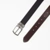 Cinturón reversible de cuero