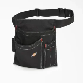 Delantal de trabajo de 5 bolsillos con bolsa lateral para herramientas