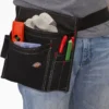Delantal de trabajo de 5 bolsillos con bolsa lateral para herramientas