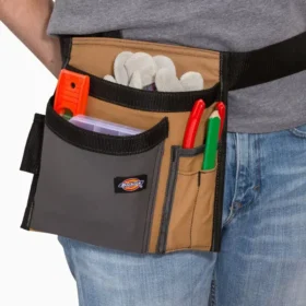 Delantal de trabajo de 5 bolsillos con bolsa para herramientas