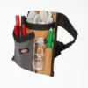 Delantal de trabajo de 5 bolsillos con bolsa para herramientas
