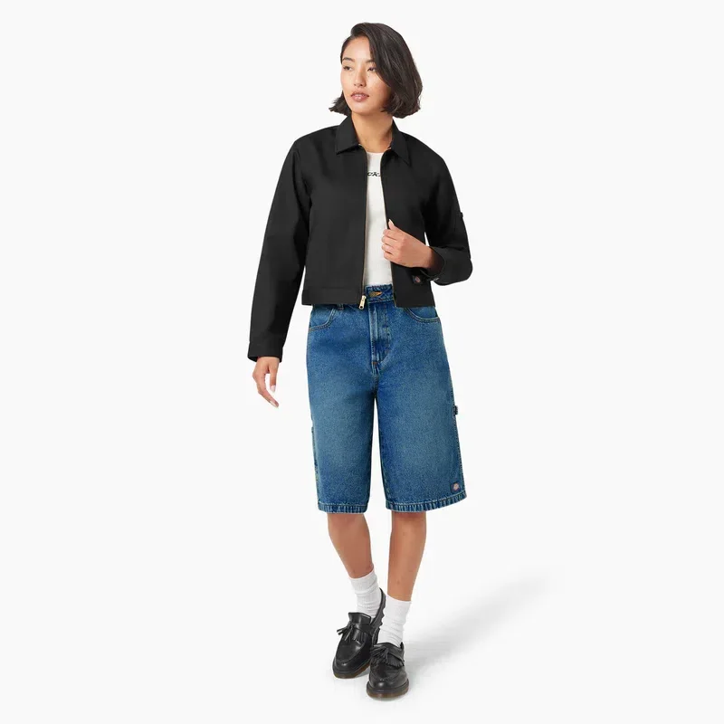 Eisenhower Jacket corta sin forro para mujer Eisenhower Jacket corta sin forro para mujer