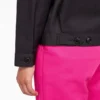 Eisenhower Jacket para mujer en apoyo a la concienciación sobre el cáncer de mama Eisenhower Jacket para mujer en apoyo a la concienciación sobre el cáncer de mama