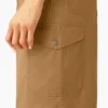 Falda midi cargo de lona de algodón para mujer Falda midi cargo de lona de algodón para mujer