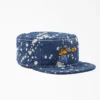 Gorra de pintor de denim blanqueado Brain Dead Gorra de pintor de denim blanqueado Brain Dead
