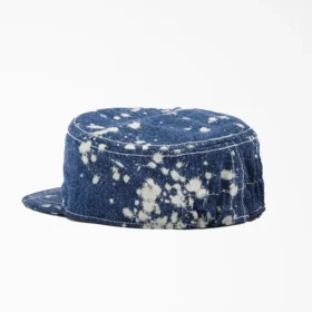 Gorra de pintor de denim blanqueado Brain Dead