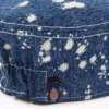 Gorra de pintor de denim blanqueado Brain Dead Gorra de pintor de denim blanqueado Brain Dead