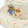 Gorra de pintor de lona con salpicaduras de pintura Brain Dead Gorra de pintor de lona con salpicaduras de pintura Brain Dead