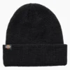 Gorro con puño de punto waffle