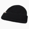 Gorro con puño de punto waffle
