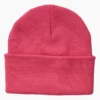Gorro de punto con puño para la concienciación sobre el cáncer de mama Gorro de punto con puño para la concienciación sobre el cáncer de mama