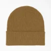 Gorro de punto con vuelta