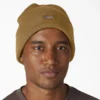 Gorro de punto con vuelta
