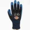 Guantes de trabajo recubiertos de látex arrugado