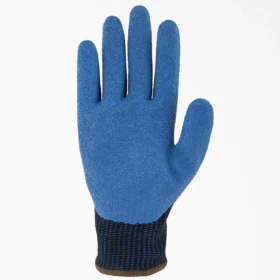 Guantes de trabajo recubiertos de látex arrugado