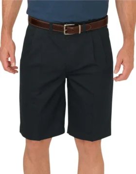 Pantalón corto Dickies de color caqui de 10 pulgadas con corte holgado y pliegues en la parte delantera