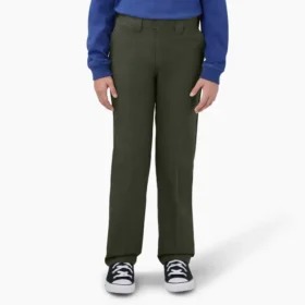 Pantalones 873 de corte ajustado para niños, tallas 4-20