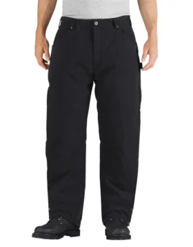 Pantalones aislantes de lona de algodón lijada