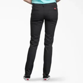 Pantalones ajustados de pierna estrecha para mujer
