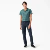 Pantalones ajustados de sarga para mujer