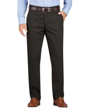 Pantalones caqui de corte recto y pierna cónica Pantalones caqui de corte recto y pierna cónica