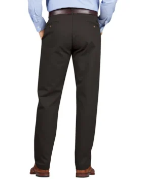 Pantalones caqui de corte recto y pierna cónica Pantalones caqui de corte recto y pierna cónica