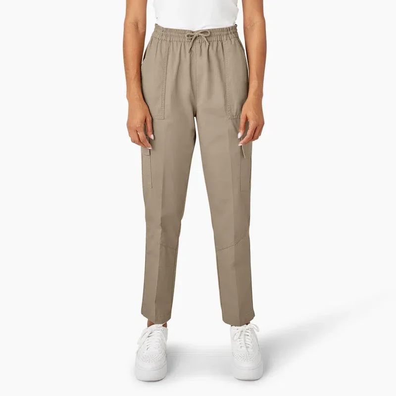 Pantalones cargo con cordón para mujer Pantalones cargo con cordón para mujer