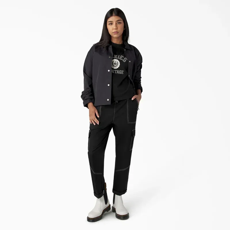 Pantalones cargo con cordón para mujer Pantalones cargo con cordón para mujer
